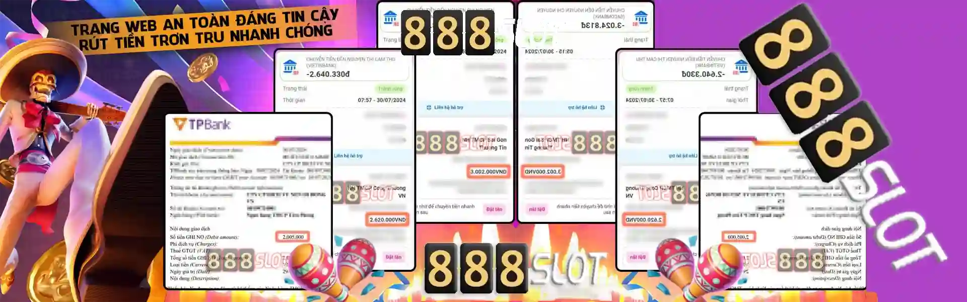 888SLOT Banner